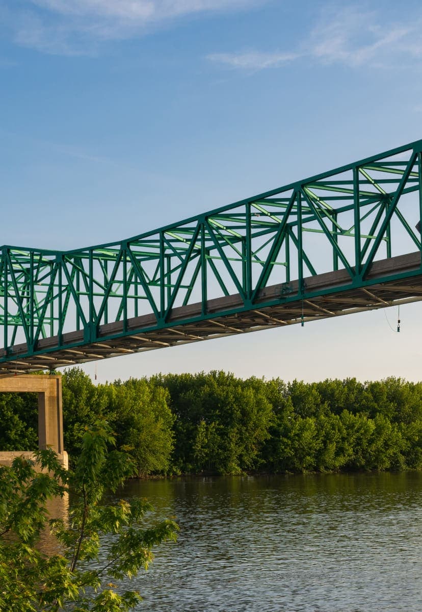 bridge over a river